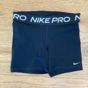 Nike Pro Black Shorts Large